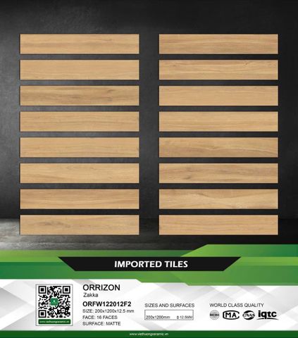 Gạch 20x120 Nhập khẩu Trung Quốc ORFW122012F2
