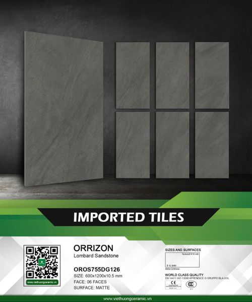 Gạch 60x120 Nhập khẩu Trung Quốc OROS757DG126