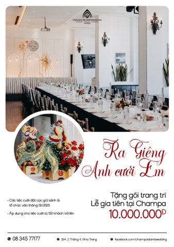  TẶNG GÓI TRANG TRÍ LỄ GIA TIÊN LÊN ĐẾN 10.000.000Đ 