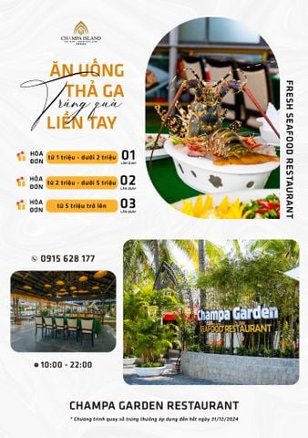 ĂN UỐNG THẢ GA – TRÚNG QUÀ LIỀN TAY 