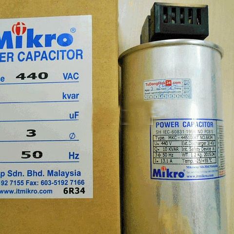 Tụ bù Mikro 3P 25kVAr