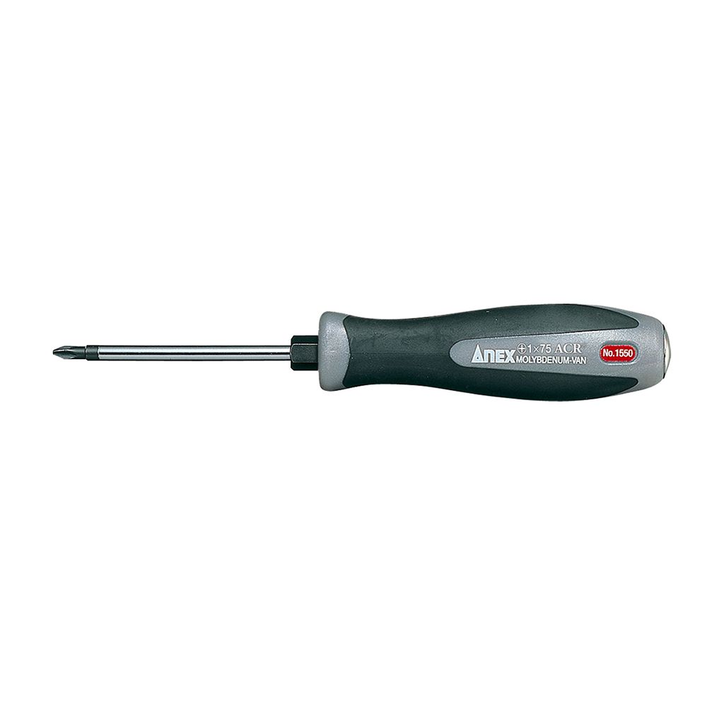 Tua vít bake 1 đầu ANEX SCREWDRIVER#7x75mm NO.1550  +1x75