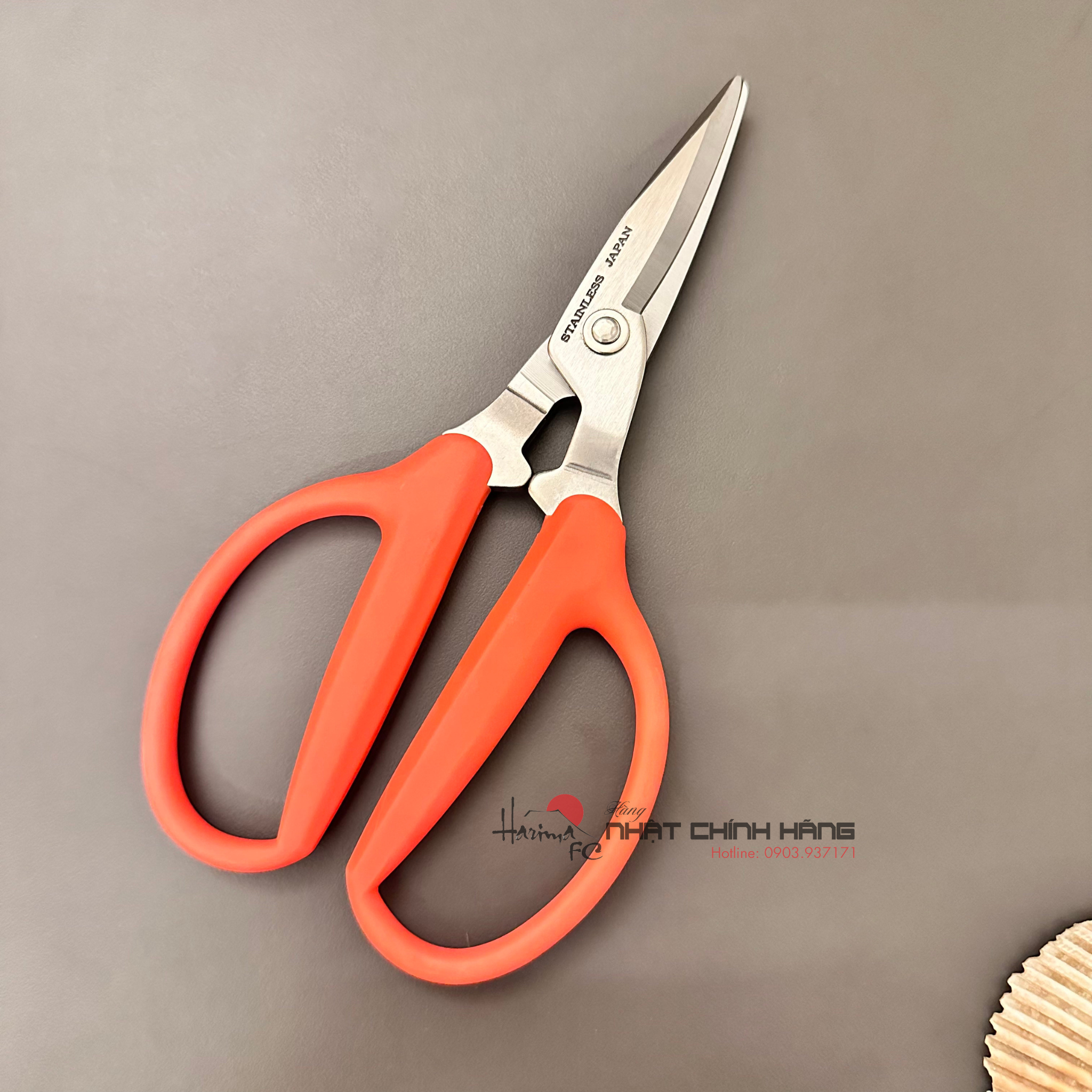 Kéo Cắm Hoa Cắt Kẽm KOSHIJI Nhật Bản S-5 180mm