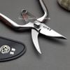 Kéo cắt cành tỉa nụ ốp gỗ TOYAMA HIDEHISA 180mm T-102