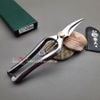 Kéo cắt cành tỉa nụ ốp gỗ TOYAMA HIDEHISA 180mm T-102
