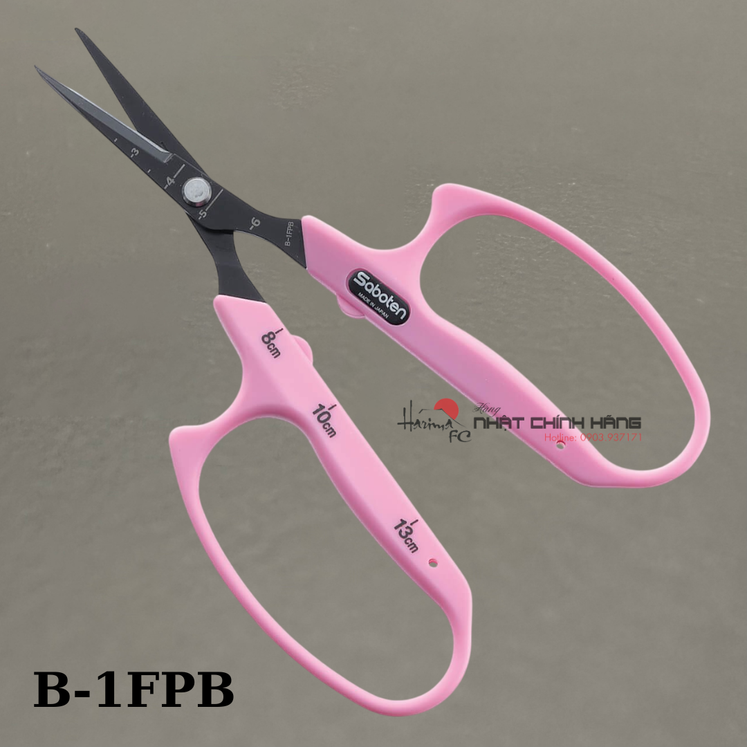 Kéo Tỉa Nho Lưỡi Thẳng Cán Lớn Saboten B-1FPB