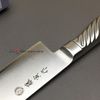 Dao TOJIRO PRO Chef Knife Santoku 170mm FU-895 - cán inox - ghép 3 lớp hợp kim DP Cobalt - Nhập khẩu Nhật Bản