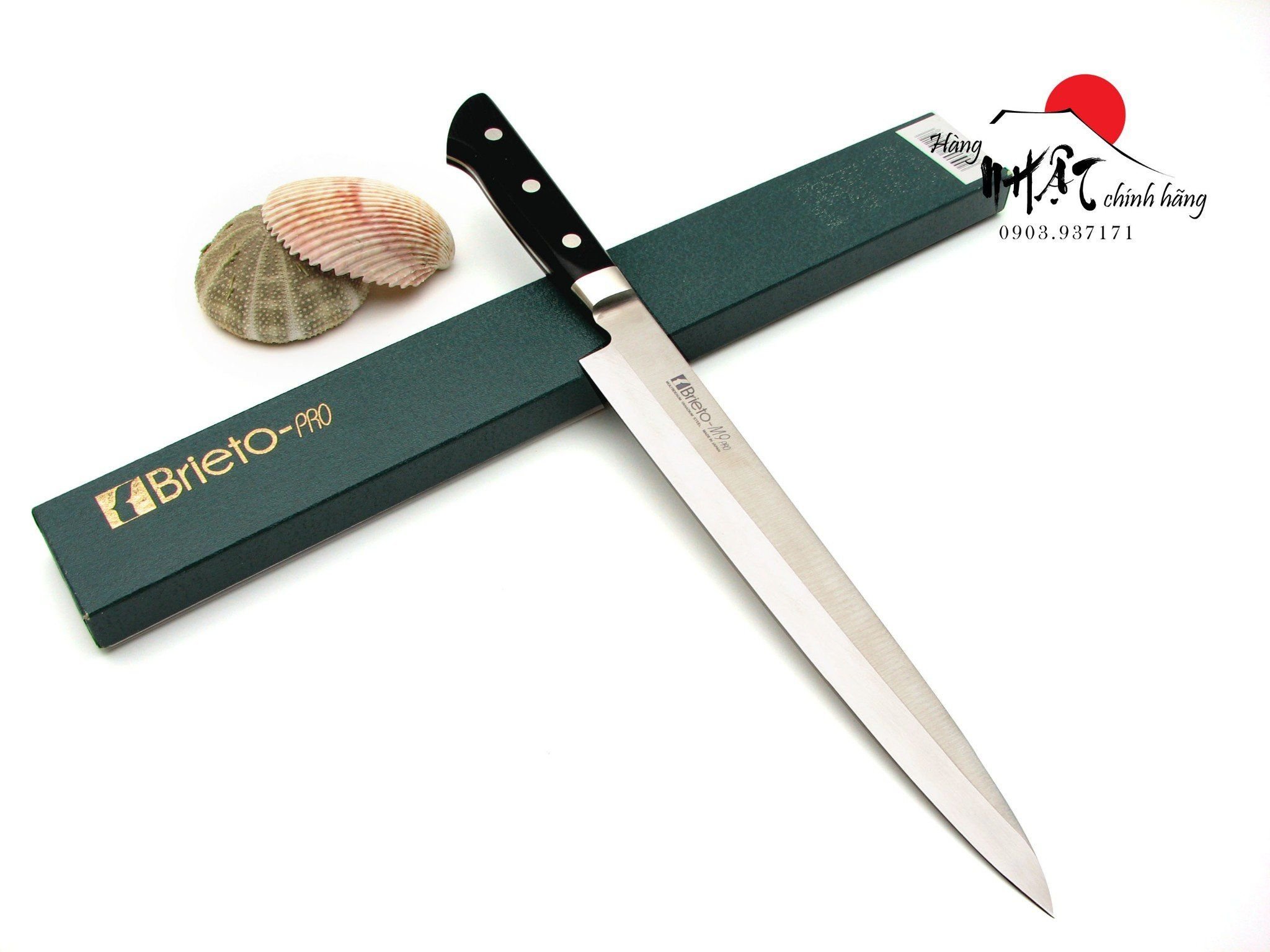 Dao sashimi Brieto Yanagiba 240mm - Nhập khẩu Nhật Bản