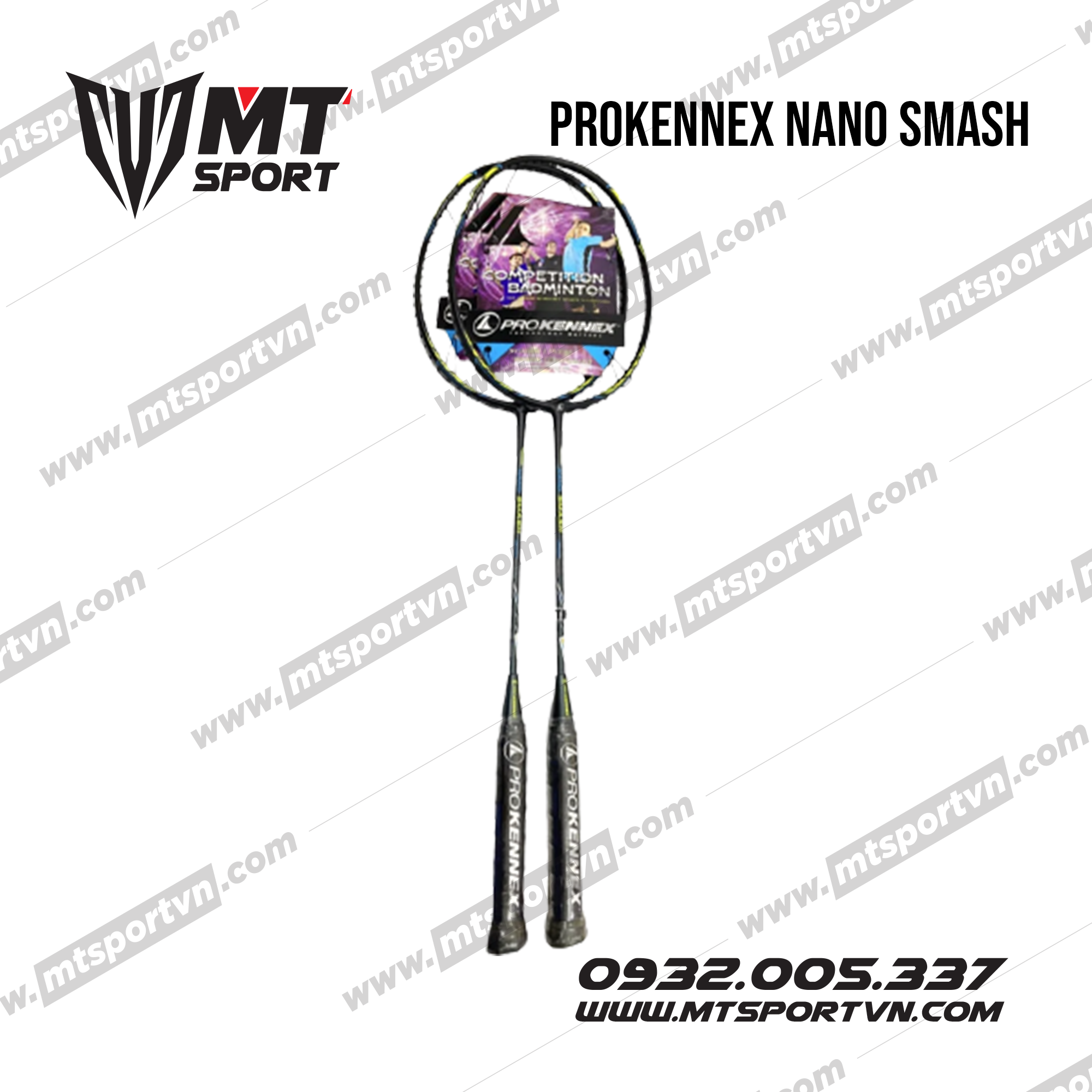 Vợt Pro Kennex Nano Smash-Black