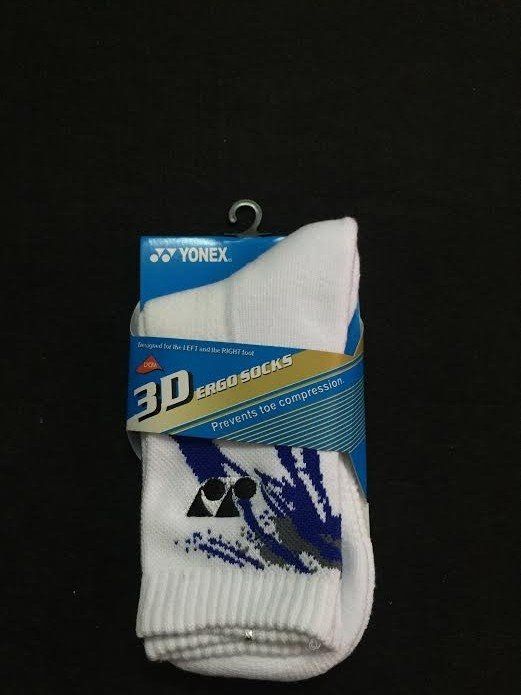 Vớ Dài Yonex 3D Hoa Văn Xanh Phối Xám