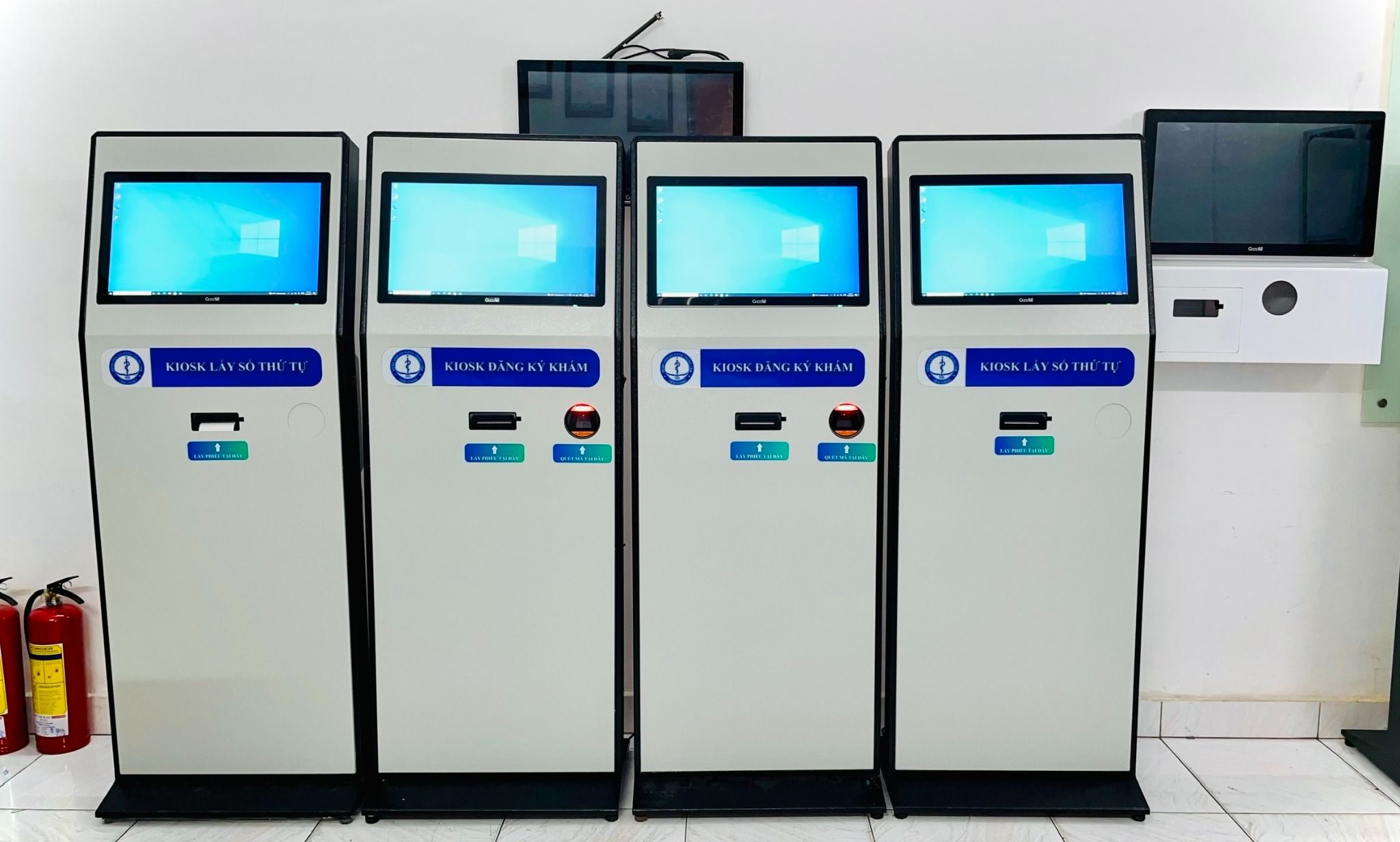  Kiosk Lấy Số Thứ Tự Cho Bệnh Viện GoodM! 