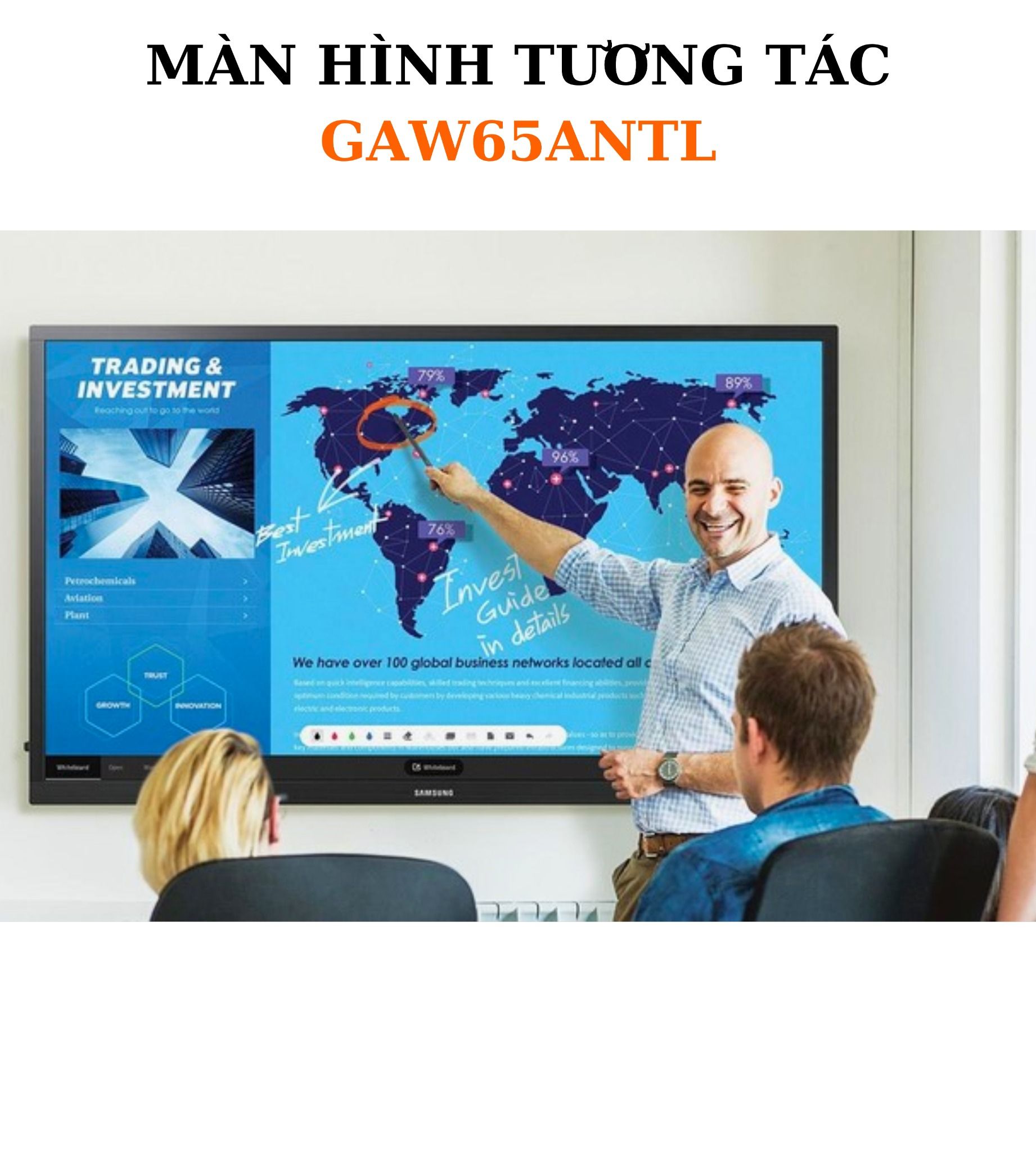  Màn Hình Tương Tác GAW65ANTL 