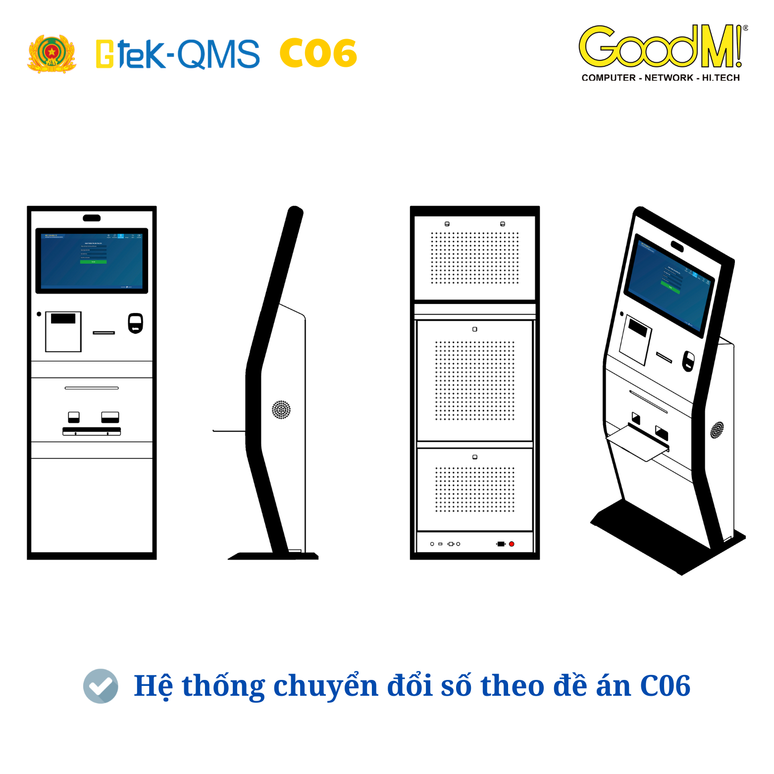 Kiosk Dịch Vụ Công 