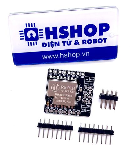 Mạch thu phát RF SPI Lora SX1276 868/915MHz Ra-01H Ai-Thinker Breakout