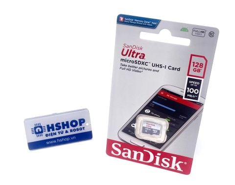 Thẻ nhớ SanDisk MicroSDXC Class 10 UHS-I 100MB/S 128GB