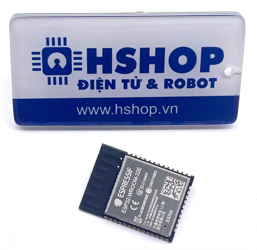 Mạch thu phát Wifi BLE SoC ESP32 ESP-WROOM-32E chính hãng Espressif