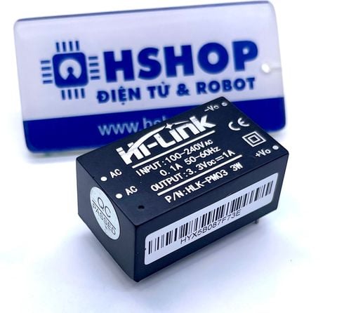 Nguồn cách ly AC-DC Isolated Power Module Hi-Link HLK-PM03 3.3VDC 3W