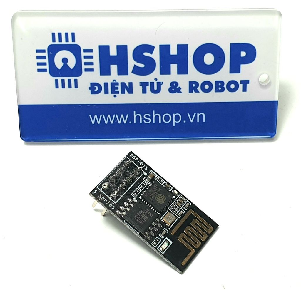 Mạch thu phát Wifi ESP8266 UART ESP-01S Ai-Thinker