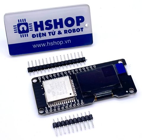 Kit RF thu phát Wifi BLE ESP32 Lolin32 Oled 0.96 inch