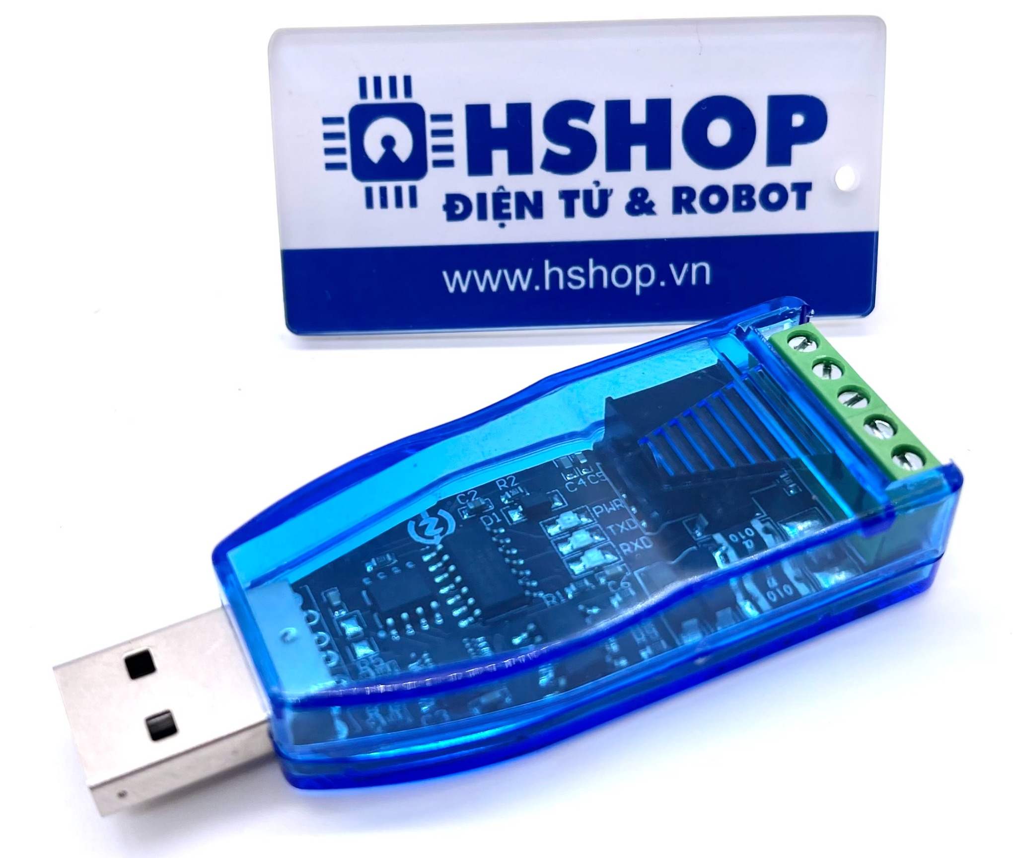 Bộ chuyển có cách ly USB to RS485 Isolated Converter ZK-H485 – Hshop.vn