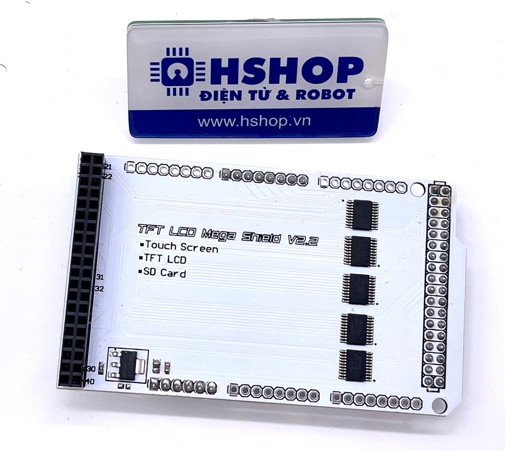 Mạch Mega 2560 LCD TFT Shield (Arduino Compatible)