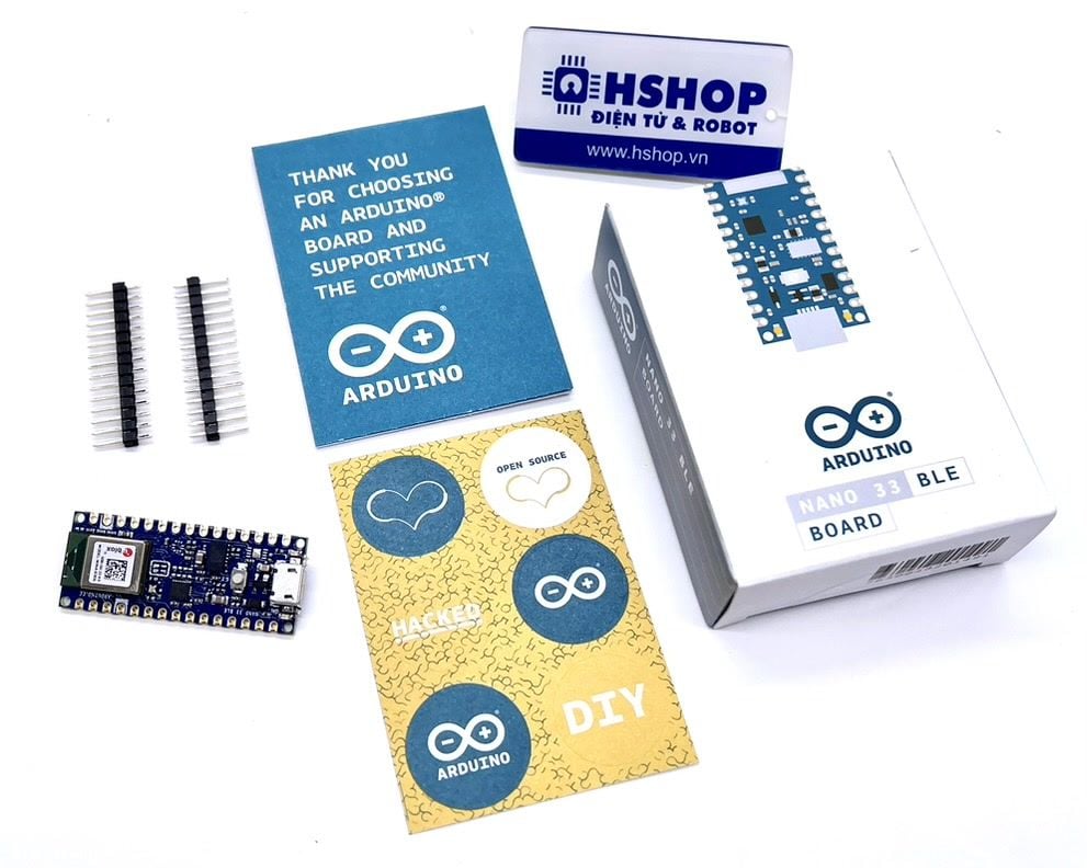 Arduino Nano 33 BLE chính hãng (Original - Made in Italy)