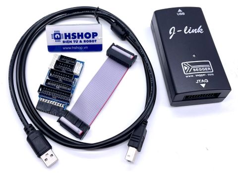 Mạch nạp J-link V8 USB Programmer Debugger + Adapter Board