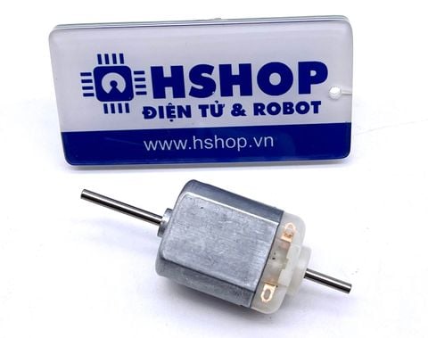 Động cơ 130 DC motor trục kép