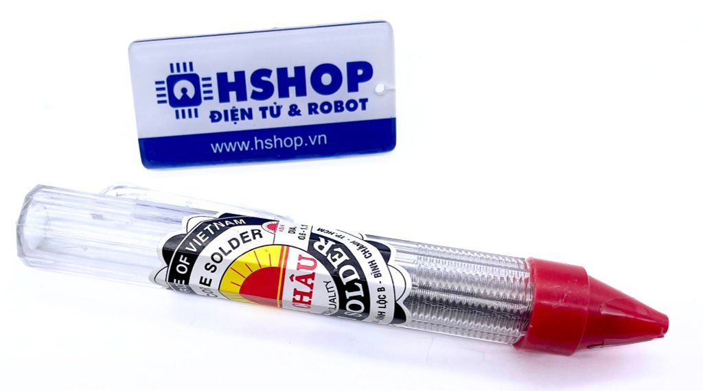 Thiếc hàn bút Á Châu 0.8mm Sn63 Pb37 50g (Solder Wire Pen)