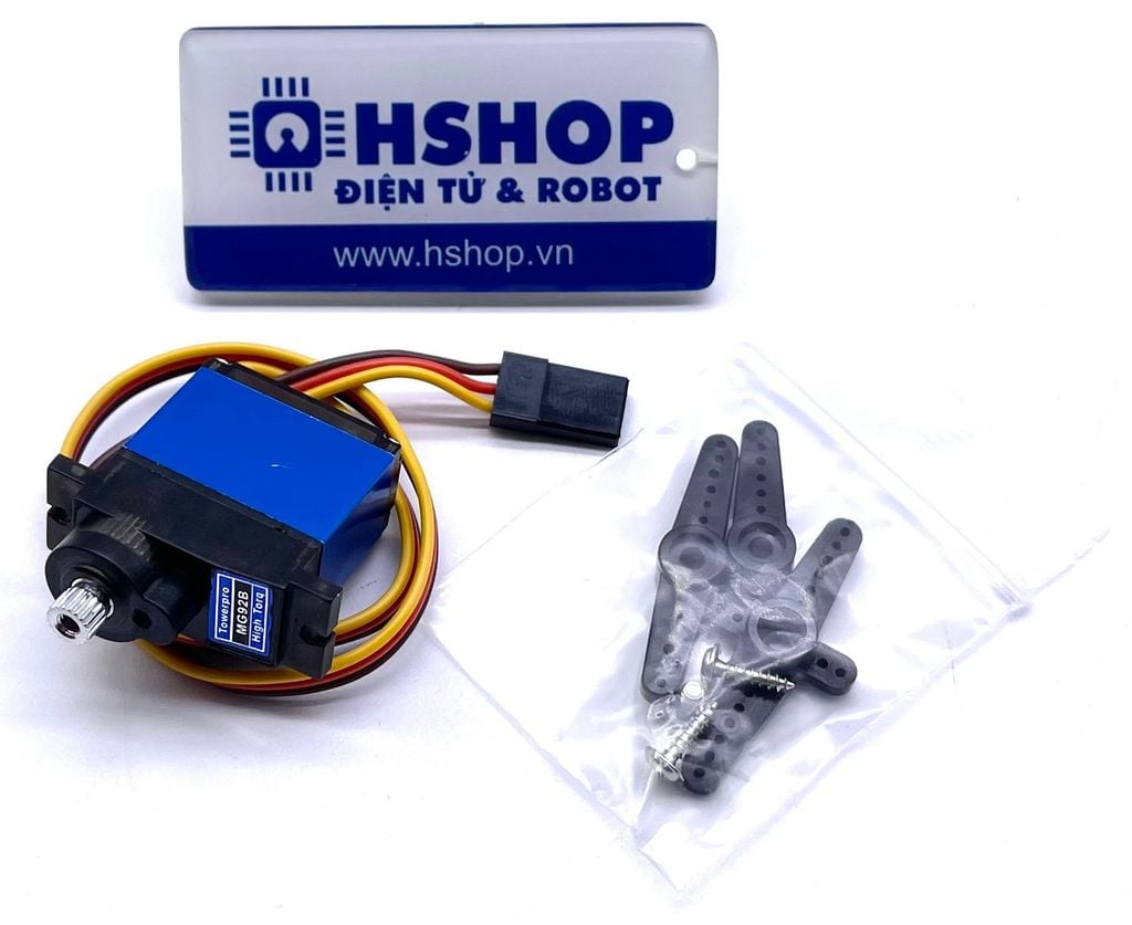 Động cơ Digital RC Servo TowerPro MG92B Chính hãng (Genuine)