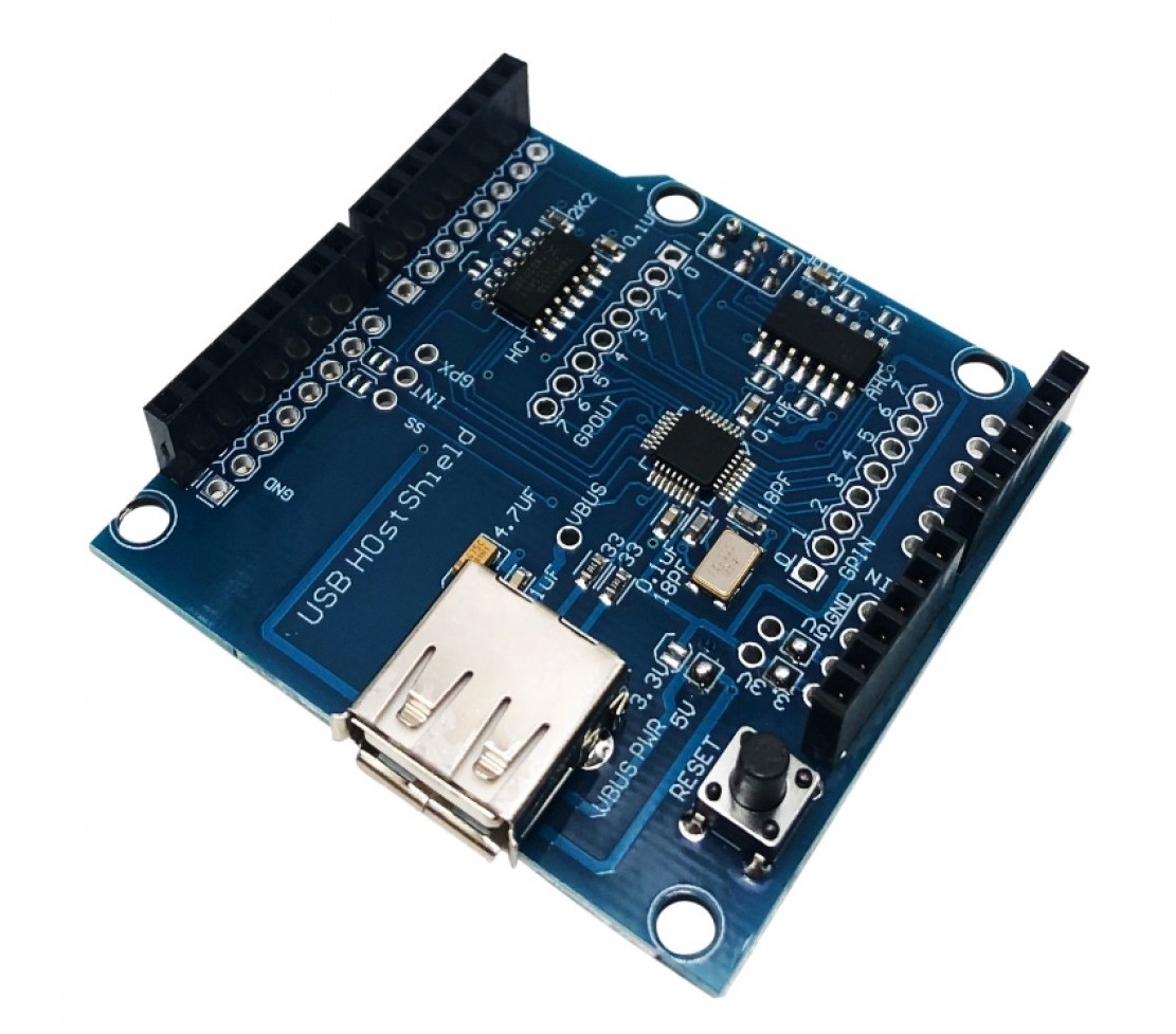 Mạch USB Host Shield MAX3421E (Arduino Compatible) – Hshop.vn