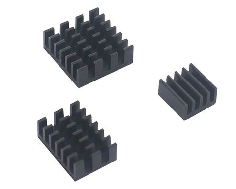 Bộ 3 tản nhiệt Raspberry Pi 4 Heatsink (có sẵn keo tản nhiệt)