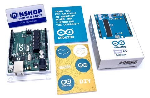 Arduino Uno Rev3 chính hãng (Original - Made in Italy)