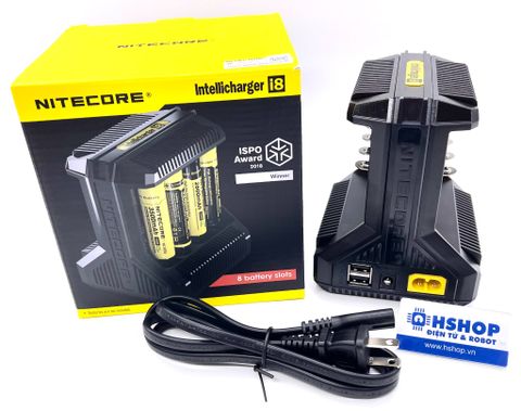 Bộ sạc pin đa năng NITECORE Battery Charger I8