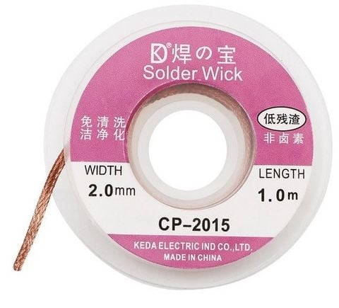 Dây hút chì Solder Remover Wick Wire 1.0m x 2.0mm