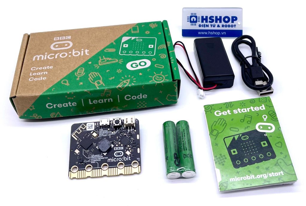 Kit học lập trình STEM cho trẻ em Micro:bit V2 Go