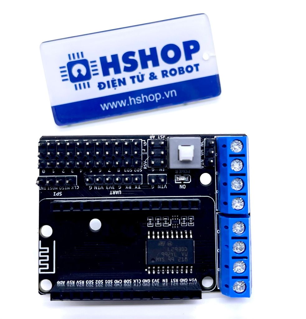 Đế ra chân ESP8266 NodeMCU Lua Motor Driver L293D