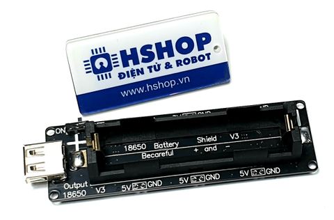 Mạch 18650 Battery Shield V3