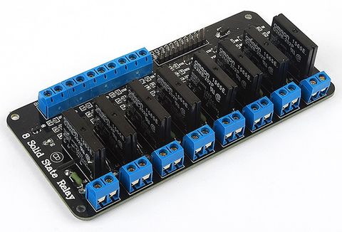 Mạch 8 Solid State Relay SSR 2A/240VAC