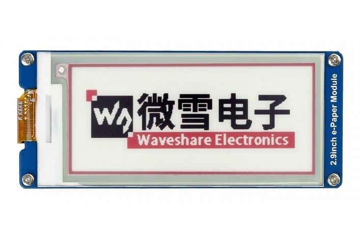 Màn hình Waveshare 2.9 inch E-Ink display module, three-color (B)