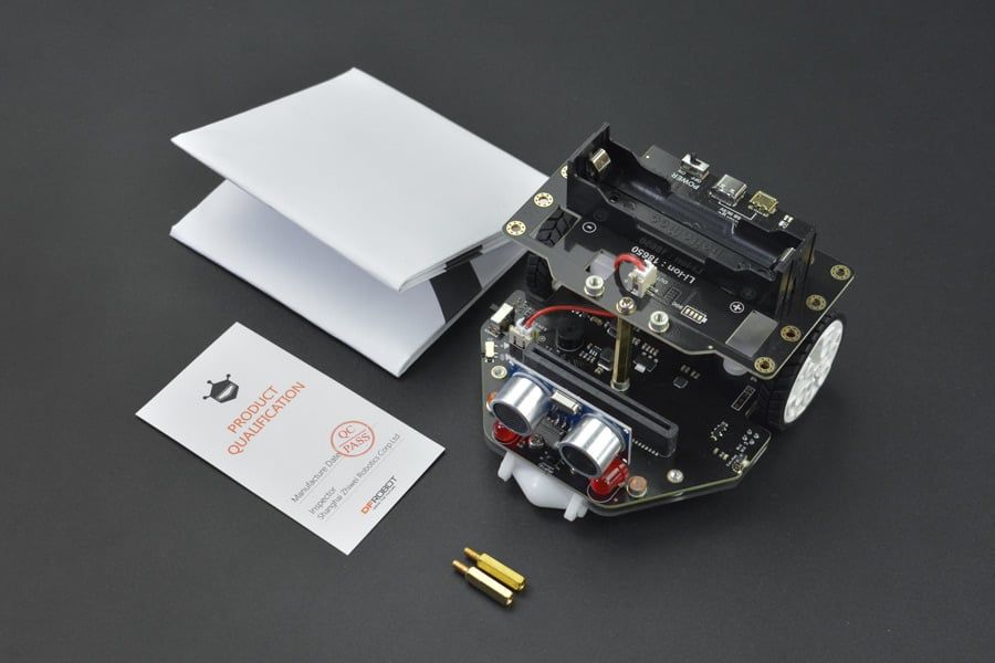 Bộ kit DFRobot micro:Maqueen Plus V2 (18650 Battery) - STEM Education Robot for micro:bit