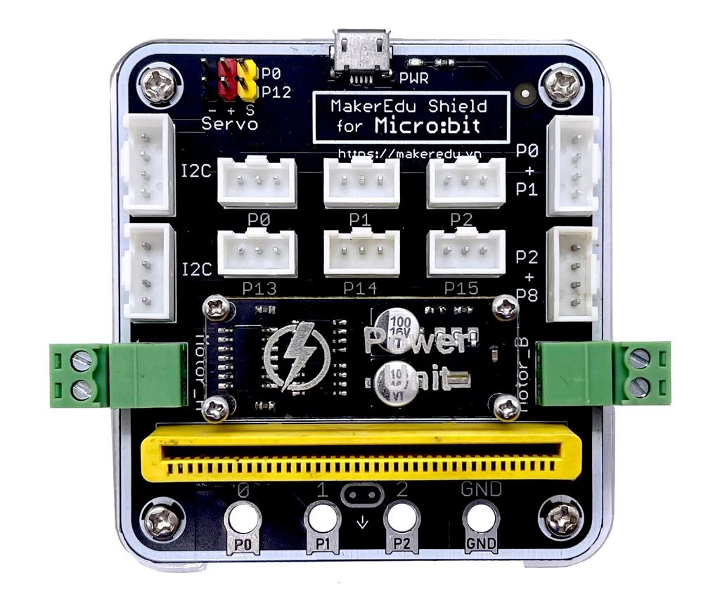 Mạch MakerEDU Shield for Micro:bit, with 2 x DC Motor Driver