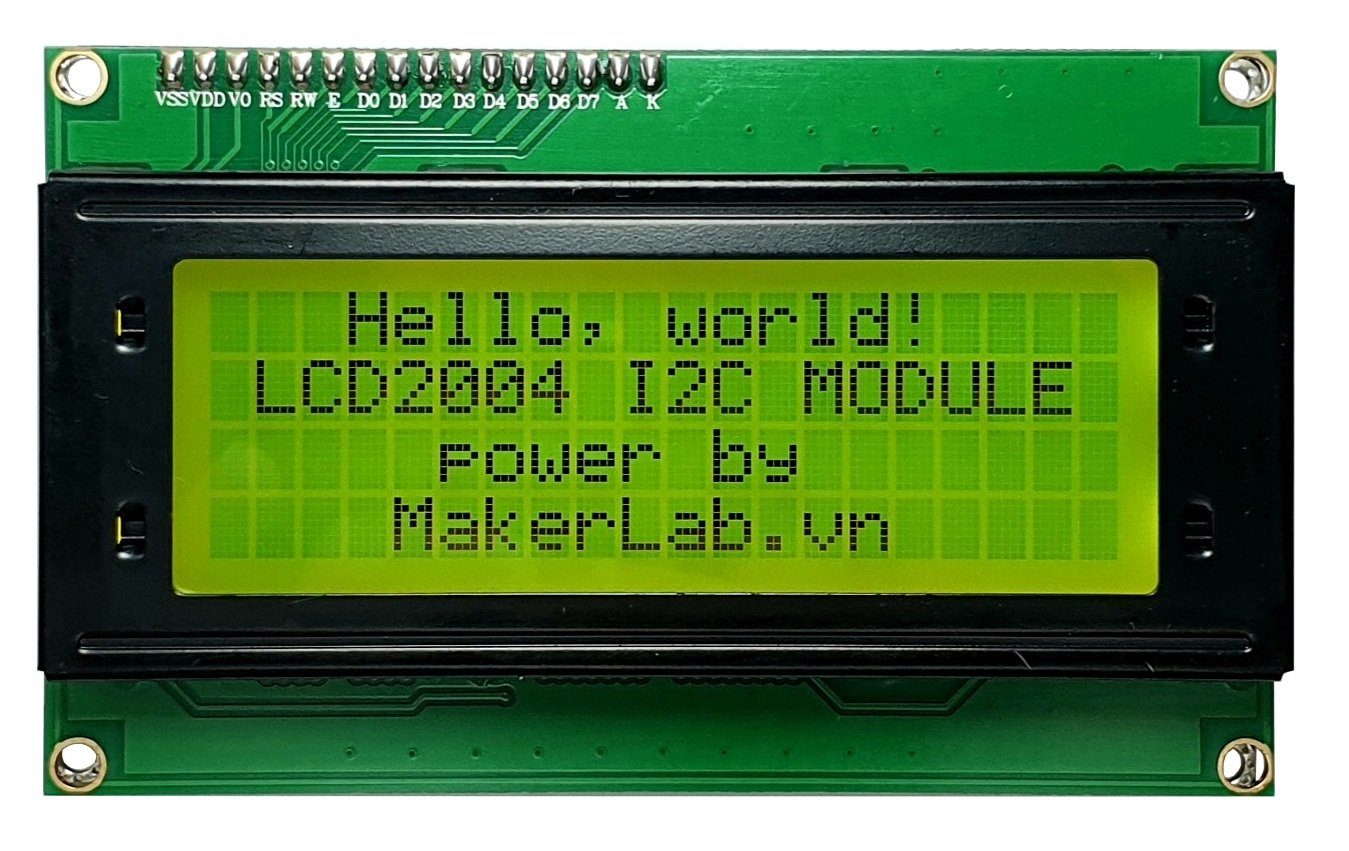 Mạch Hiển Thị MKE-M08 LCD2004 I2C Module – Hshop.vn