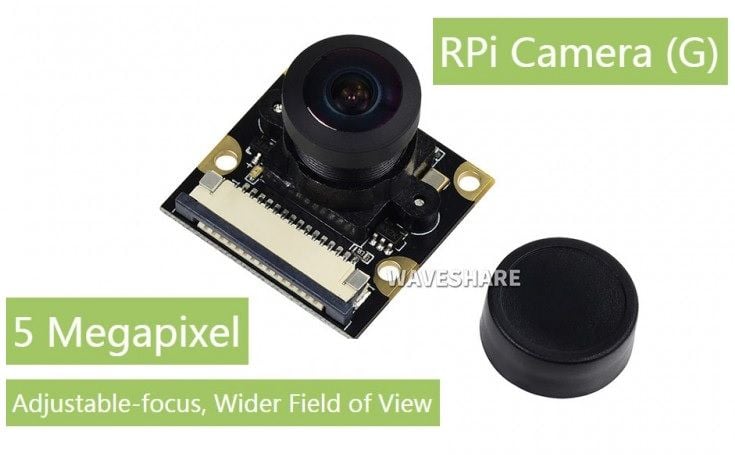 Camera Raspberry Pi (G) Fisheye Lens 160 Degree FoV OV5647 5MP