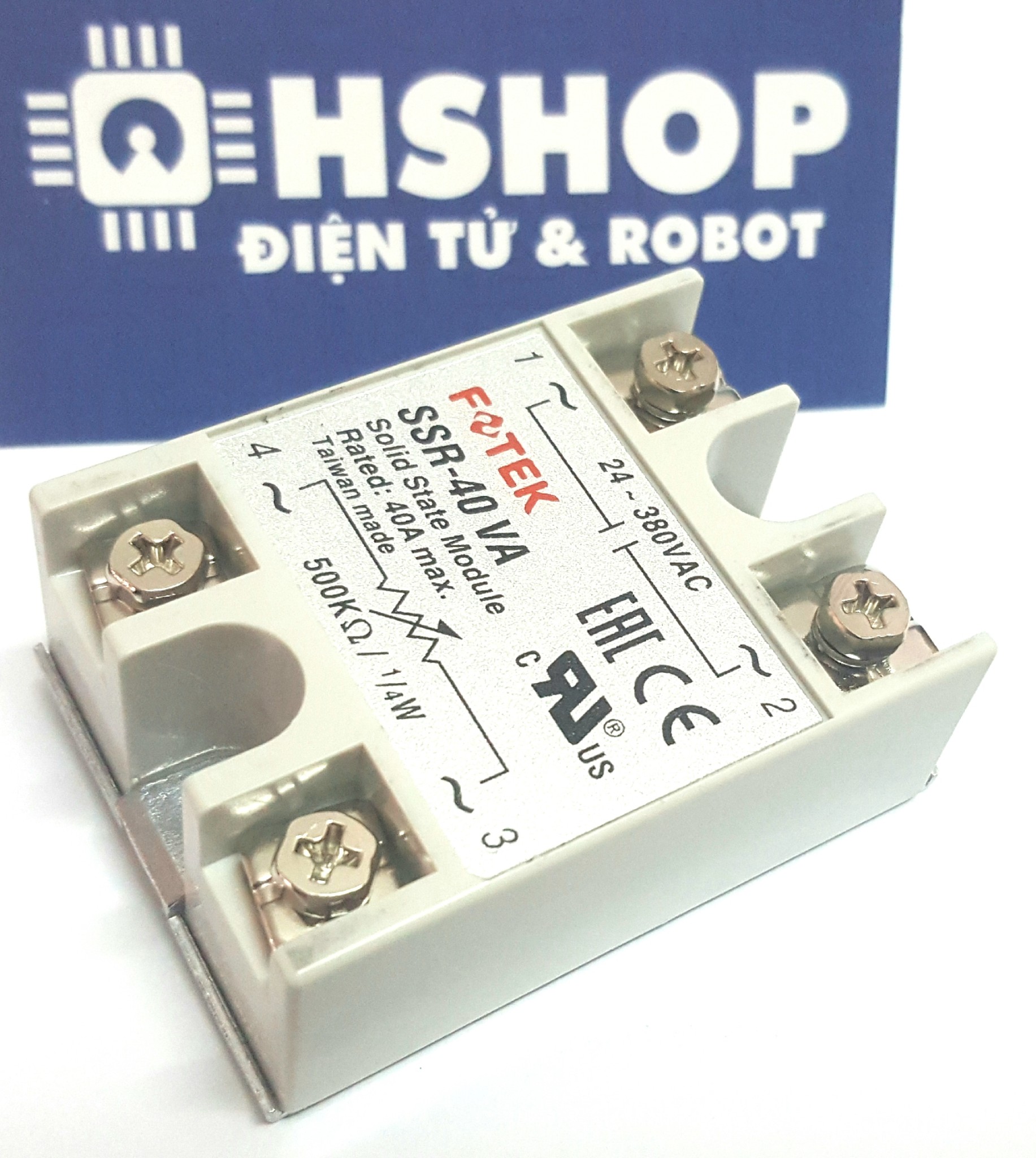 Solid State Relay SSR-40 VA Fotek chính hãng - Hshop.vn