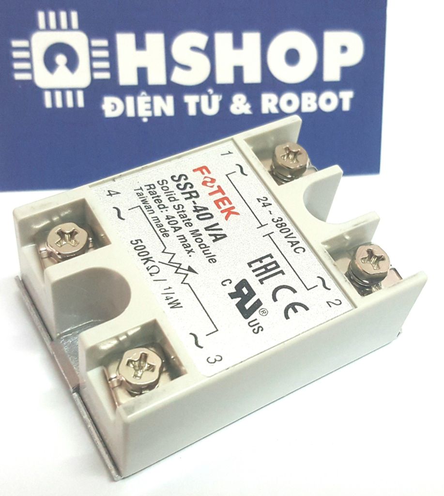 Solid State Relay SSR-40 VA Fotek chính hãng