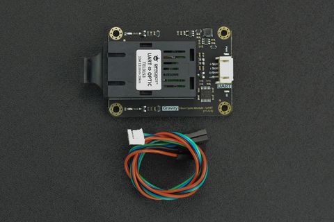 Mạch truyền nhận qua cáp quang DFRobot Gravity: UART Fiber Optic Transceiver Module