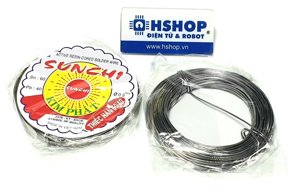 Thiếc hàn SUNCHI KP18 0.9mm Sn60 Pb40 (Solder Wire)