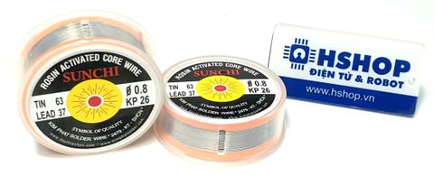 Thiếc hàn SUNCHI KP26 0.8mm Sn63 Pb37 (Solder Wire)