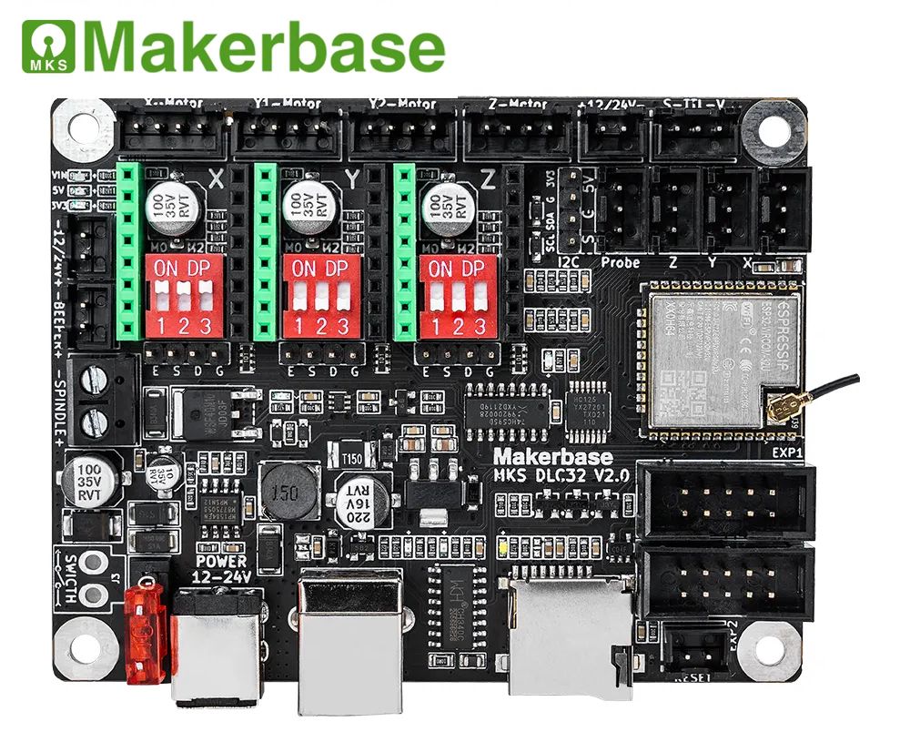 Mạch Makerbase MKS DLC32 V2.1 Laser CNC Controller 32bits ESP32 WiFi GRBL